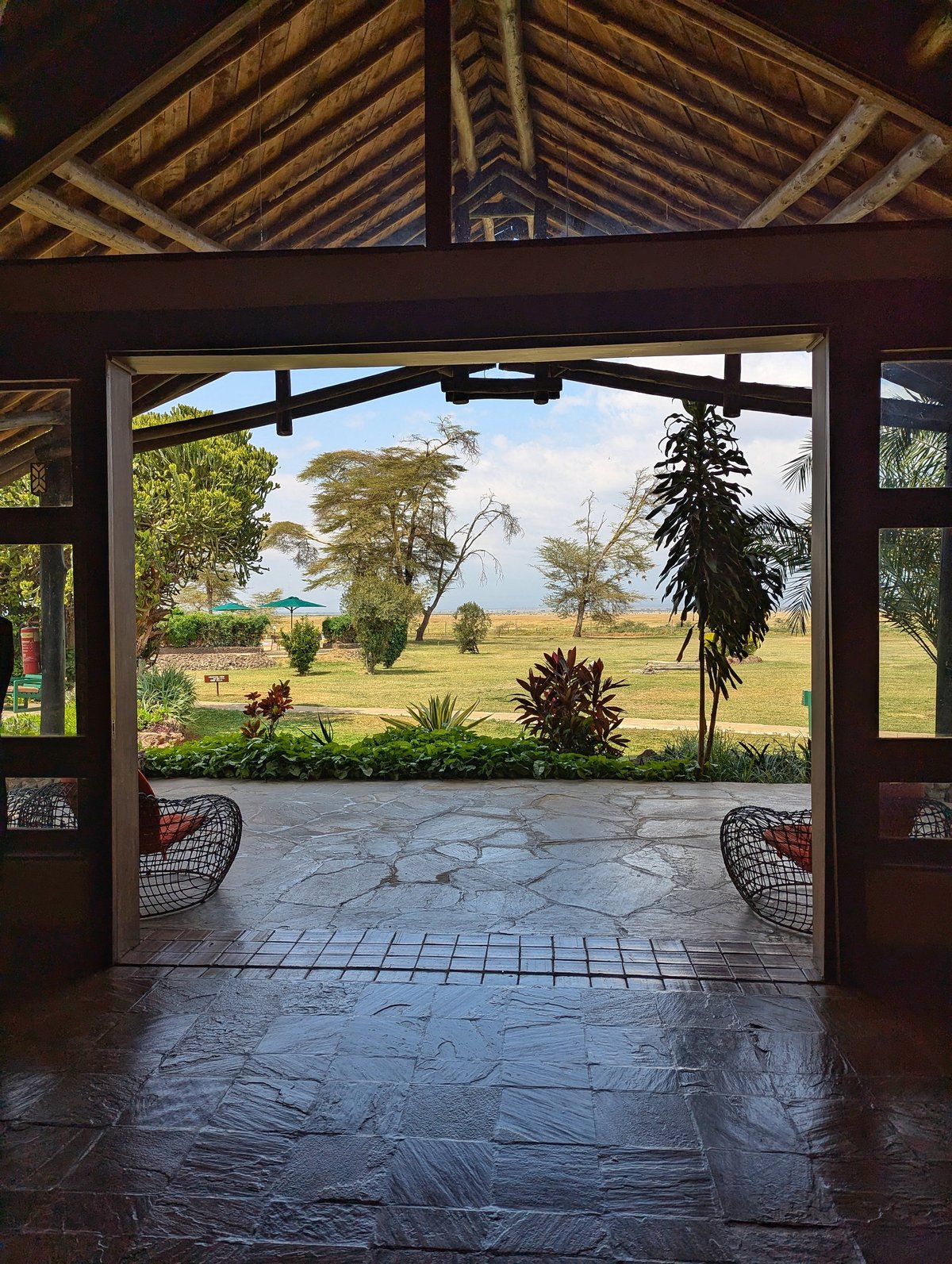 Luxurious lodge in the Serengeti