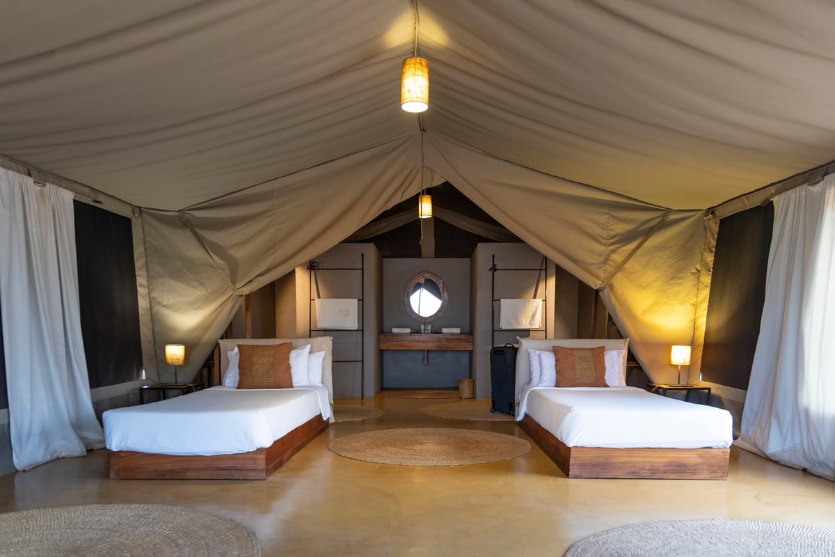 Luxury tent in Tarangire National Park